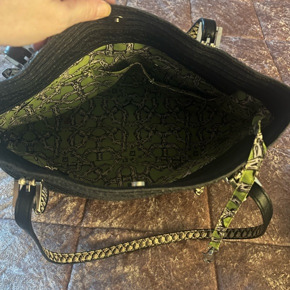 ERIC JAVITS SQUISHEE ISLA STRAW BAG - Picture 5 of 16